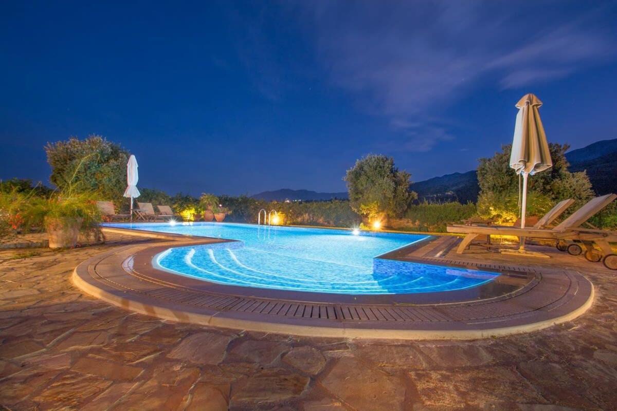 Chania Secluded Gem - Kallithea Private Pool Villa Pemonia Esterno foto