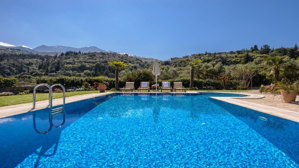 Chania Secluded Gem - Kallithea Private Pool Villa Pemonia Esterno foto