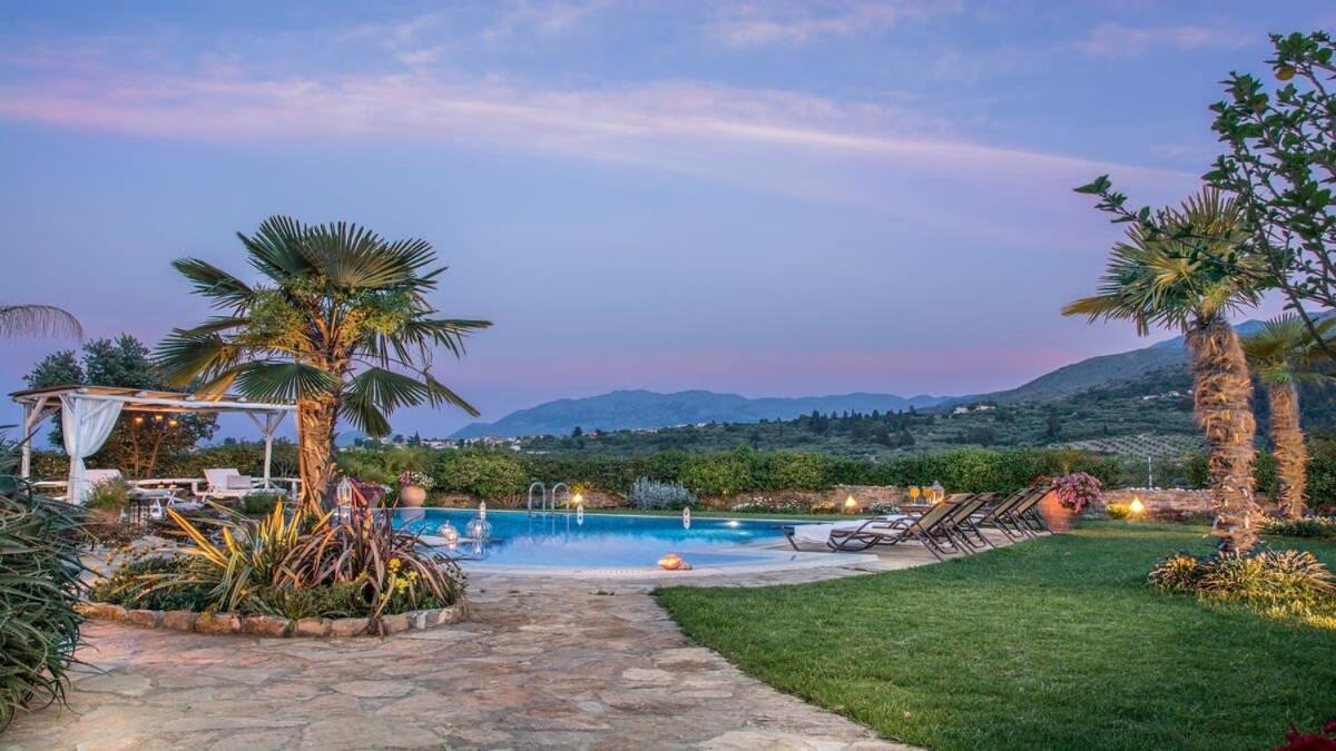 Chania Secluded Gem - Kallithea Private Pool Villa Pemonia Esterno foto